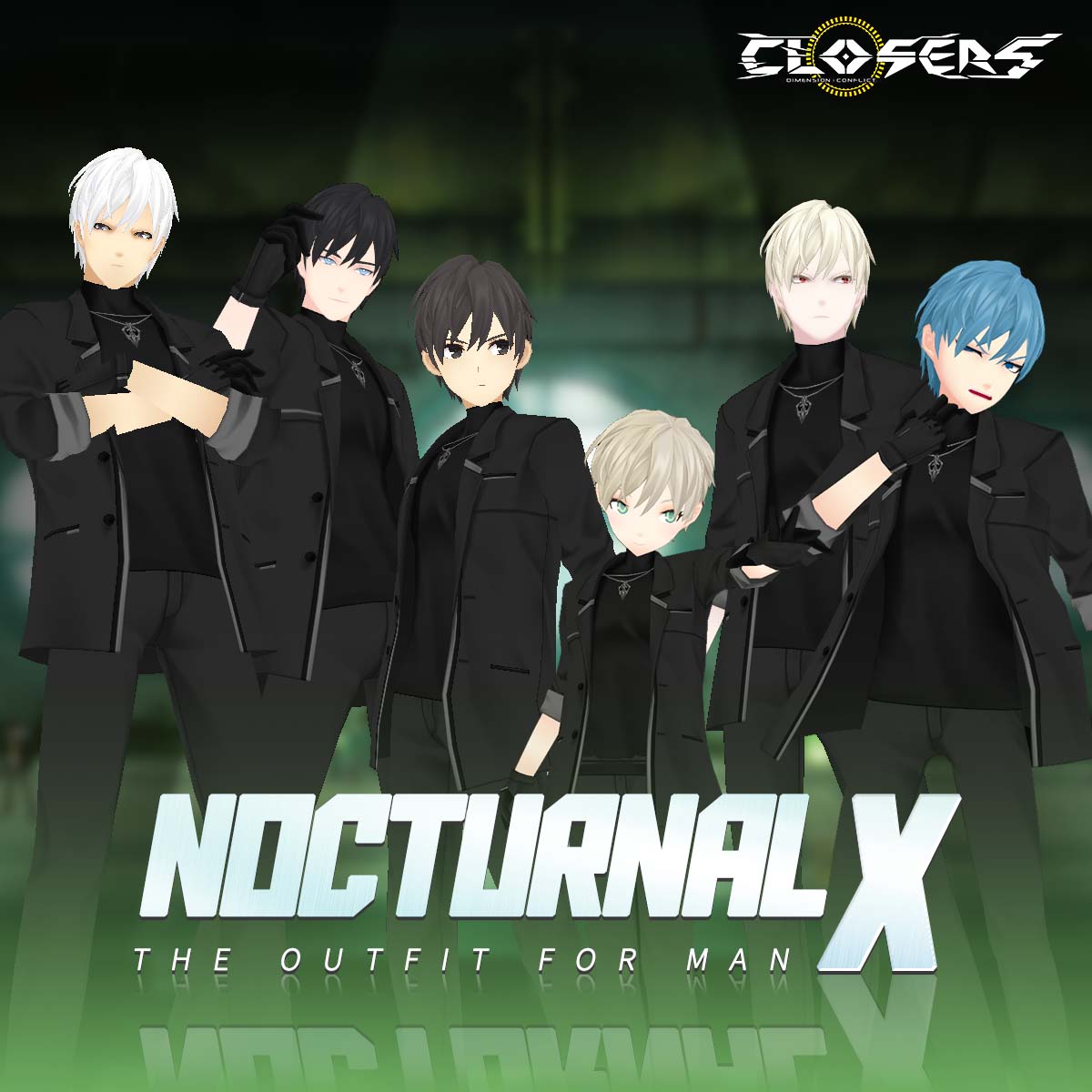 ClosersGame's tweet photo. Put on the all-black Nocturnal X costume and impress everyone with your edgy style.
This outfit is up for grabs on our November 23rd update!
See: https://t.co/rvQer1jQUG
#NewCostume #NocturnalX #Wolfgang #CheolsuKim #Seha #Misteltein #J #Nata #closers #ClosersOnline #naddic https://t.co/RMRRp8wEbf