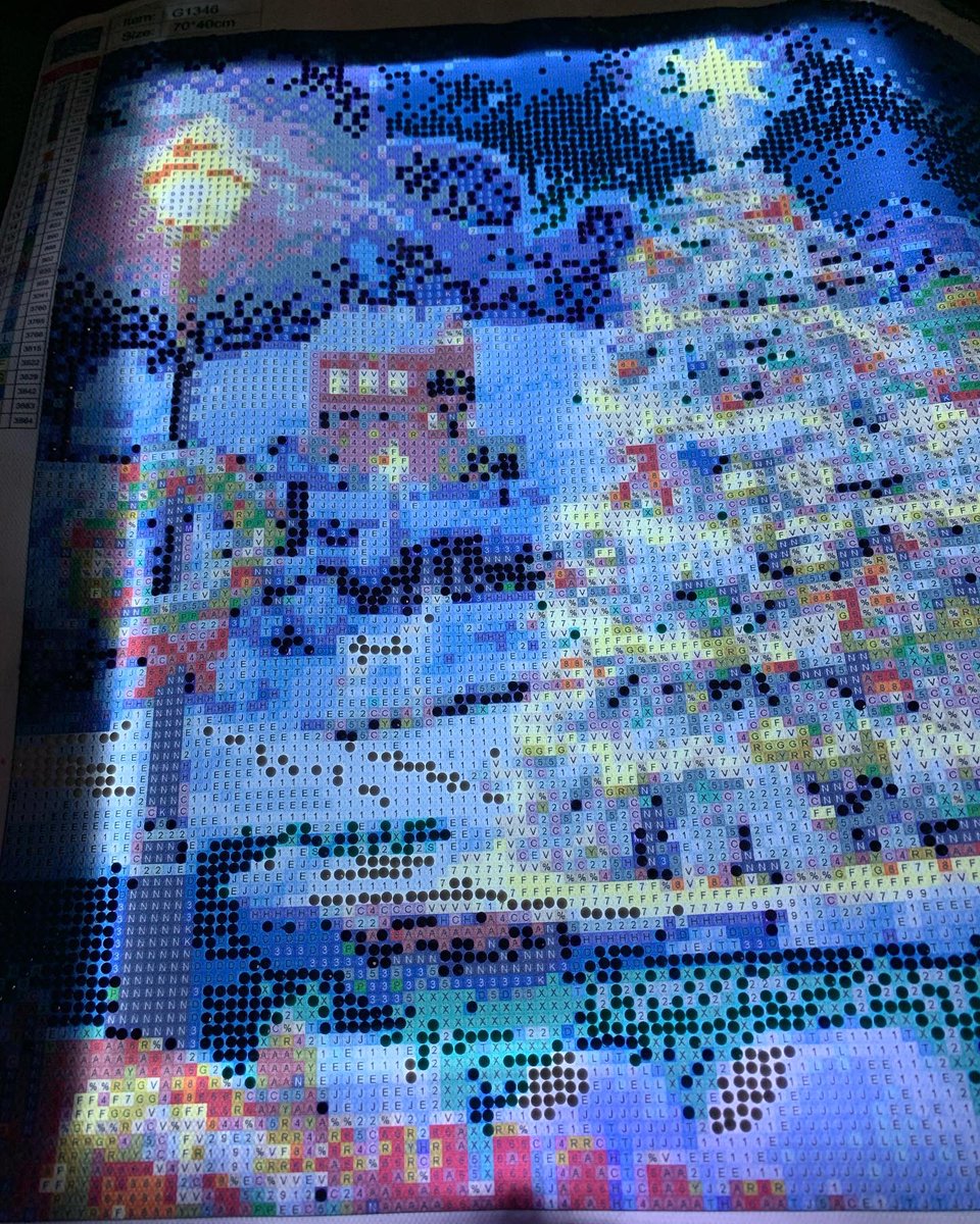 bonbonsandbooks's tweet photo. Progress on my 24th #diamondpainting it’s a #christmas 🙌✨! I’m doing it for my mother in law with this  gift! ✔️!
.
.
.
.
.
 #Puremi  #MichiganVlogger #Relaxing 💞  #instacute ☀️ #familytime❤️ #instagood #hollymi #myhobbies 💕 #bonbonsandbooks ✨ #diamonddotz #diamonddots https://t.co/EMi9zg59lB