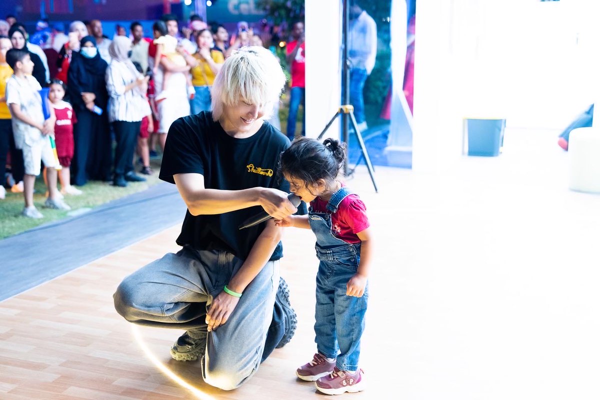 SemaARGofficial's tweet photo. Día de ensayo un éxito ✅
Siempre orgullosa de Team Sema ♥️

Rehearsal day, a success ✅
Always proud of Team Sema ♥️

▷#teamsema #SEMA #masa #taehyuk #kpop #kpopidols #presentation #Qatar #qatar2022 #WorldCup #worldcup2022 #minimonsters #monlove #FIFAWorldCup https://t.co/IWt84mXNGQ