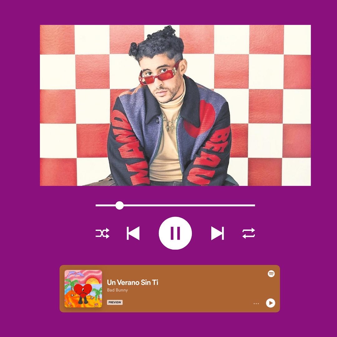 plustrends's tweet photo. Nada mejor que comenzar un lunes frío con música que llega al cora y nos anima a todas ¡Te dejamos nuestras canciones favoritas de Bad Bunny! https://t.co/LDAGePT2N8