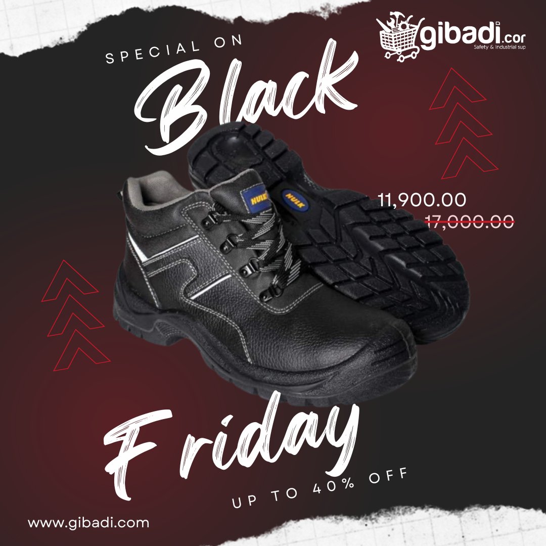 GibadiStore's tweet photo. Black Friday sale is still going strong – but not for long.

SHOP on www.https://t.co/SgTyEP7unE
#blackfriday #safetyshoe #ppe #safetywork #safetywears #oilandgas #industrialstore #worldcup #davido https://t.co/kpWVn5Aq1x