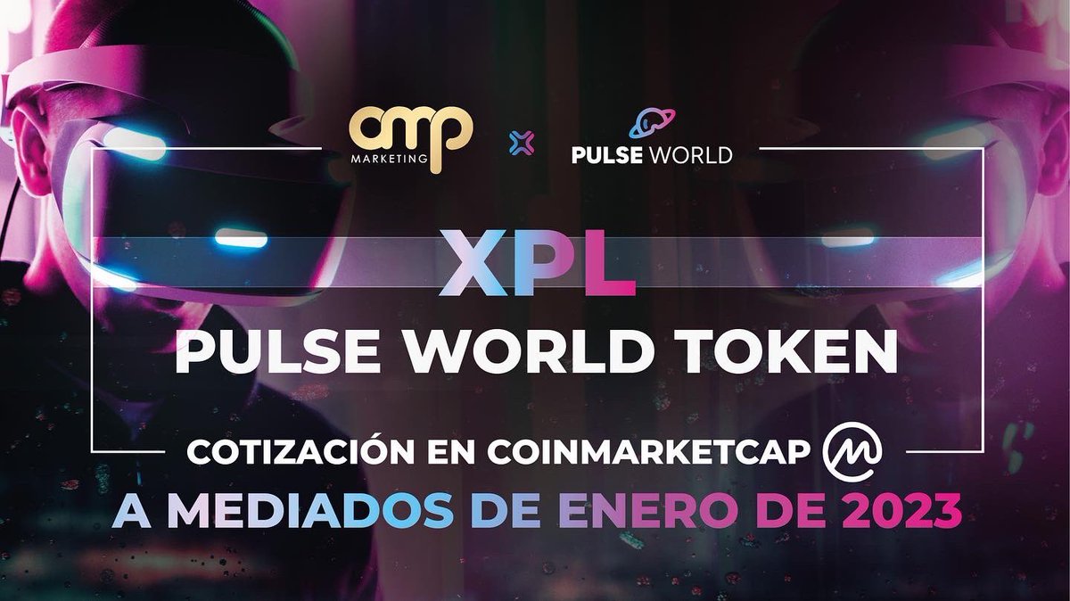 _OmegaPro's tweet photo. By mid-January 2023, Pulse World Token (XPL) will be listed on one of the world's largest crypto and metaverse token databases. This is a monumental step forward for OmegaPro and Pulse.
Your gateway to the metaverse is here.
#omegapro #pulsemetaverse #metaverse #virtualreality https://t.co/wlLAZJvQWE