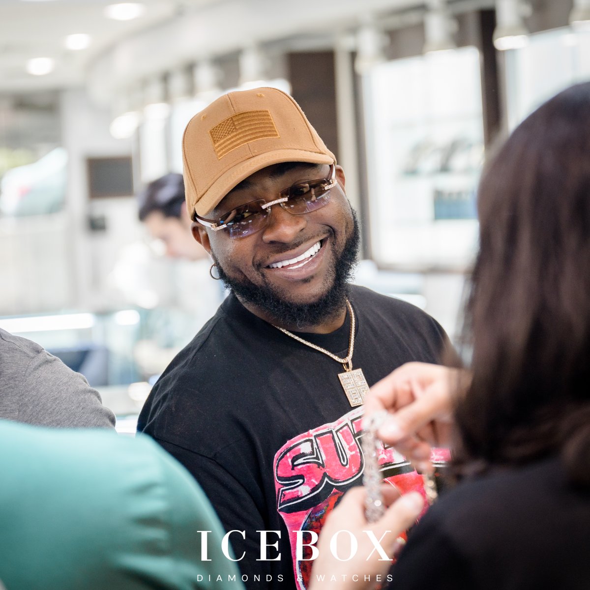 icebox's tweet photo. Happy Birthday to @davido from Icebox! 🙏💎 https://t.co/0iK55aGrm9