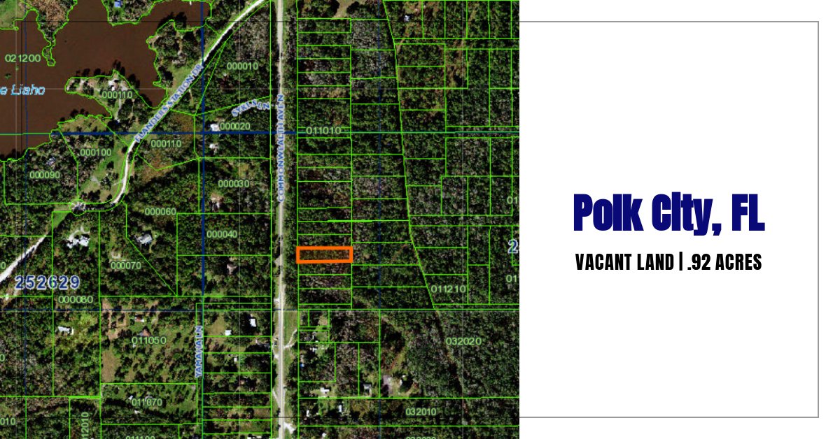 ~1 Acre OFF MARKET vacant lot under 20K plus more deals - mailchi.mp/equitynowinves…