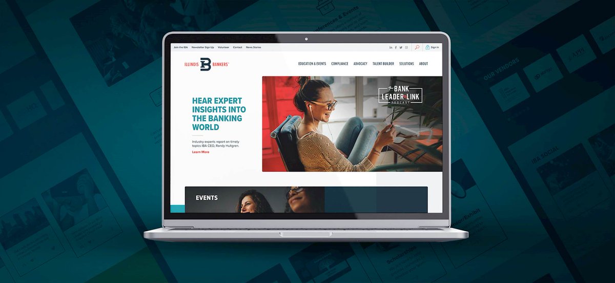 We just launched a fresh, redesigned website for the Illinois Bankers Association! Check out our latest blog post detailing how this redesign and integrated functionality improvements helped improve user experience for Illinois Bankers. lrswebsolutions.com/Blog/Posts/126… #webdesign