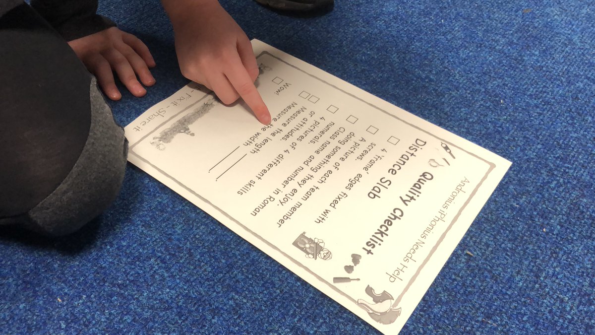 SingleStepsBlog's tweet photo. Today, P3C/4A @StMarysPS_ELCC  returned to help Andronius iPhonius continue on his mission to learn more about his Roman ancestors. Distance Slabs were completed with some serious discussion about how to make them QUALITY! 1/2 https://t.co/RiEqswFOqE
