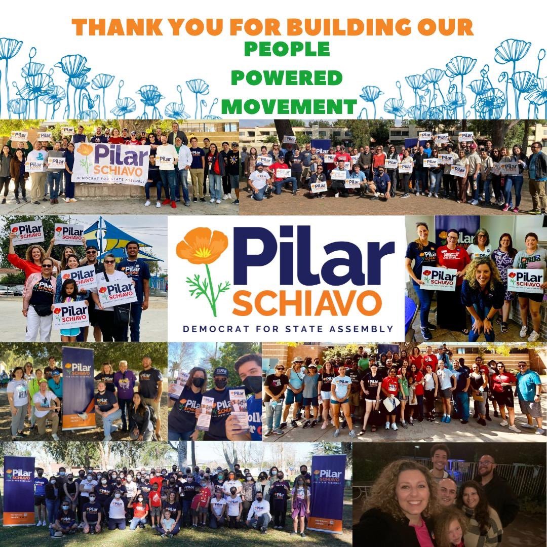 Pilar4CA's tweet image. When races come down to 511 votes, it means that every single effort that was made mattered. Every door knock, every call, every donation is the reason we won this race. We could not have done it without you. From the bottom of my heart, thank you.

Let’s get to work! Onward!🧡👊🏼