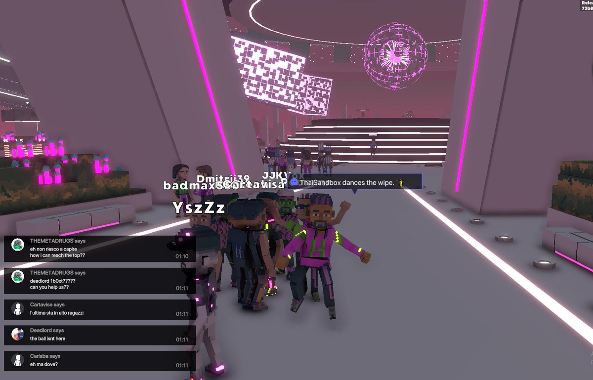 SandboxThai's tweet photo. @TheSandboxGame @Kuniverse_GG I participated in the gated multiplayer event with my @Kuniverse_GG Avatar! https://t.co/cHx287MJu3