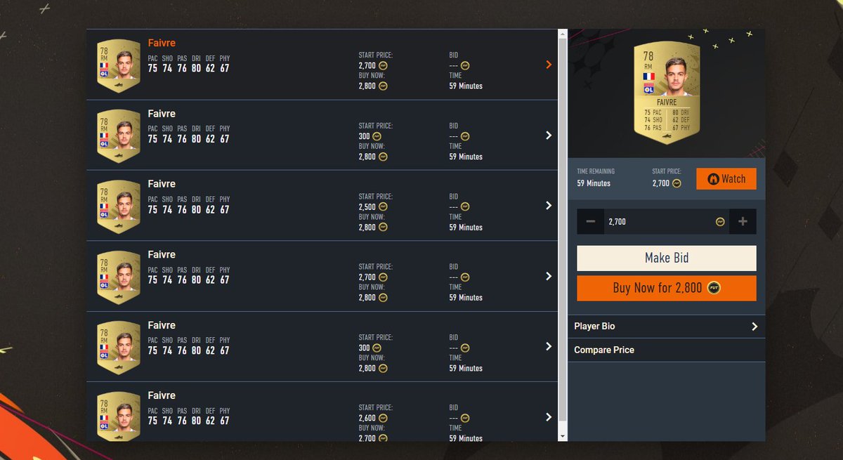 Low Budget stuff always rising a lot 💰💰💰

#FIFA23