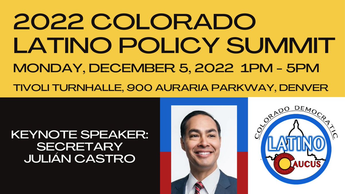Colorado Democratic Latino Caucus tweet media