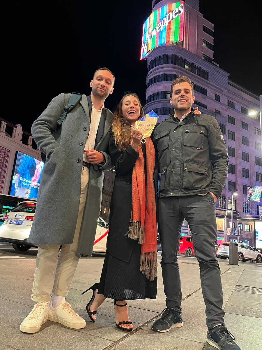 Get_Ritmo's tweet image. El viernes recibimos el premio a Mejor Fintech y Fiscalidad en los Premios #MarketplaceAwards 🚀
Muchas gracias @MarketplacesHoy por la organización y el reconocimiento y enhorabuena al resto de compañeros nominados y premiados 👏
¡Que el ritmo no pare! 🤘💥