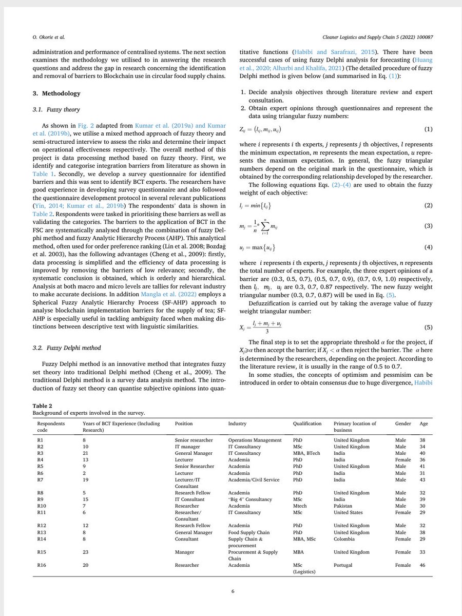 okechuokorie's tweet image. Our article “Removing Barriers to Blockchain use in Circular Food Supply Chains: Practitioner Views on Achieving Operational Effectivenes” is now available online.

The article link:
lnkd.in/e2RaX2um

Many thanks to my co-authors and the respondents who provided data.