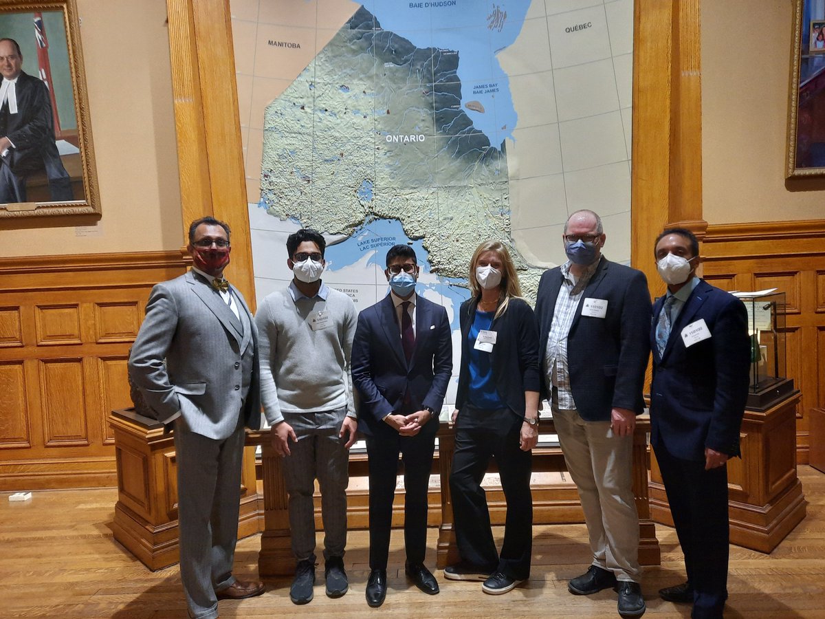 Working hard with <a href="/OntariosDoctors/">Ontario Medical Association</a> advancing solutions for Ontario's Healthcare crisis! Quite the day at #OMAatQP !