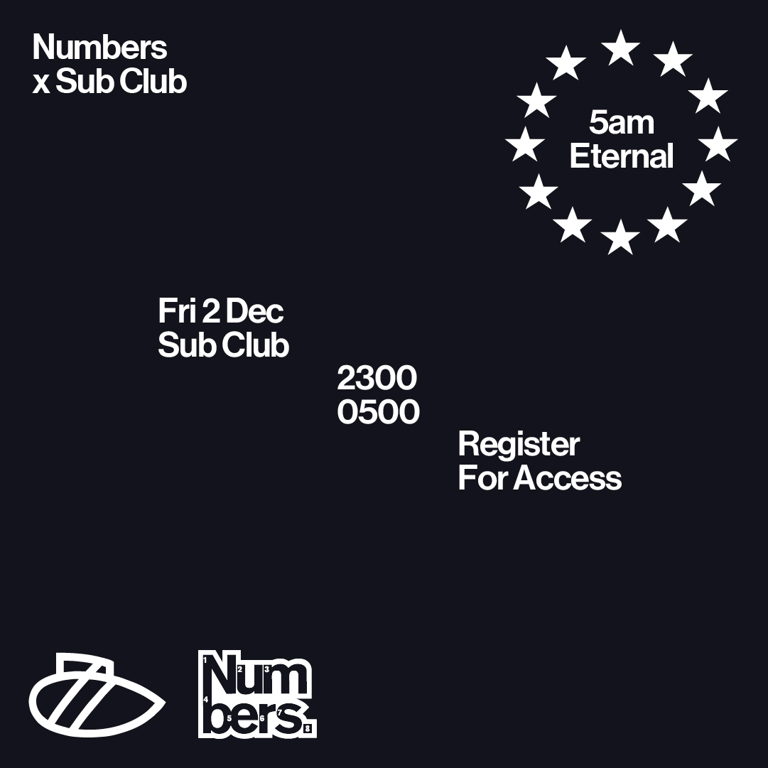 Back In Real Life. Fri 2 Dec @SubClub. Register for advance access – link in bio.