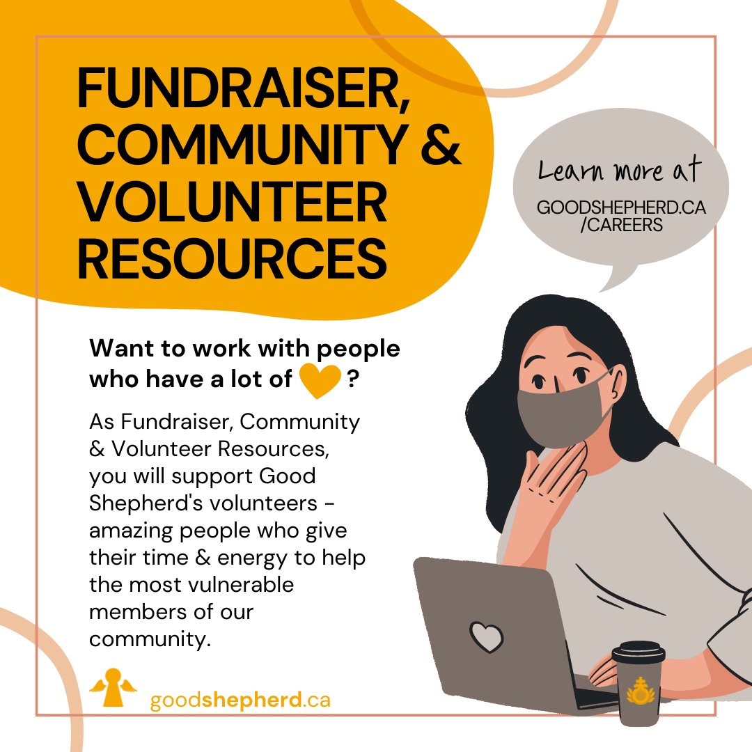 goodshepherd_to's tweet photo. Looking for a job that nourishes your heart &amp; soul? Visit the Careers page on https://t.co/vJUvObkuf0 to learn more about the Fundraiser, Community &amp; Volunteer Resources position. Join us to #work4Good &amp; #welcomehomeless! https://t.co/82OXZq2YQ9