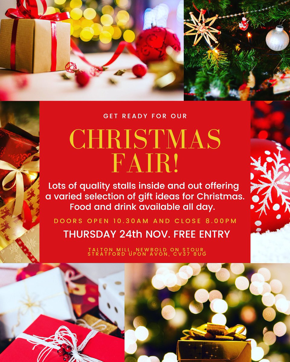 Just three days to go … come and join us! FREE ENTRY! Fabulous stalls! <a href="/EventsWhatsOn/">Stratford upon Avon</a>  <a href="/SUA_online/">Stratford-upon-Avon</a> <a href="/SUAHour/">#SUAHour</a>