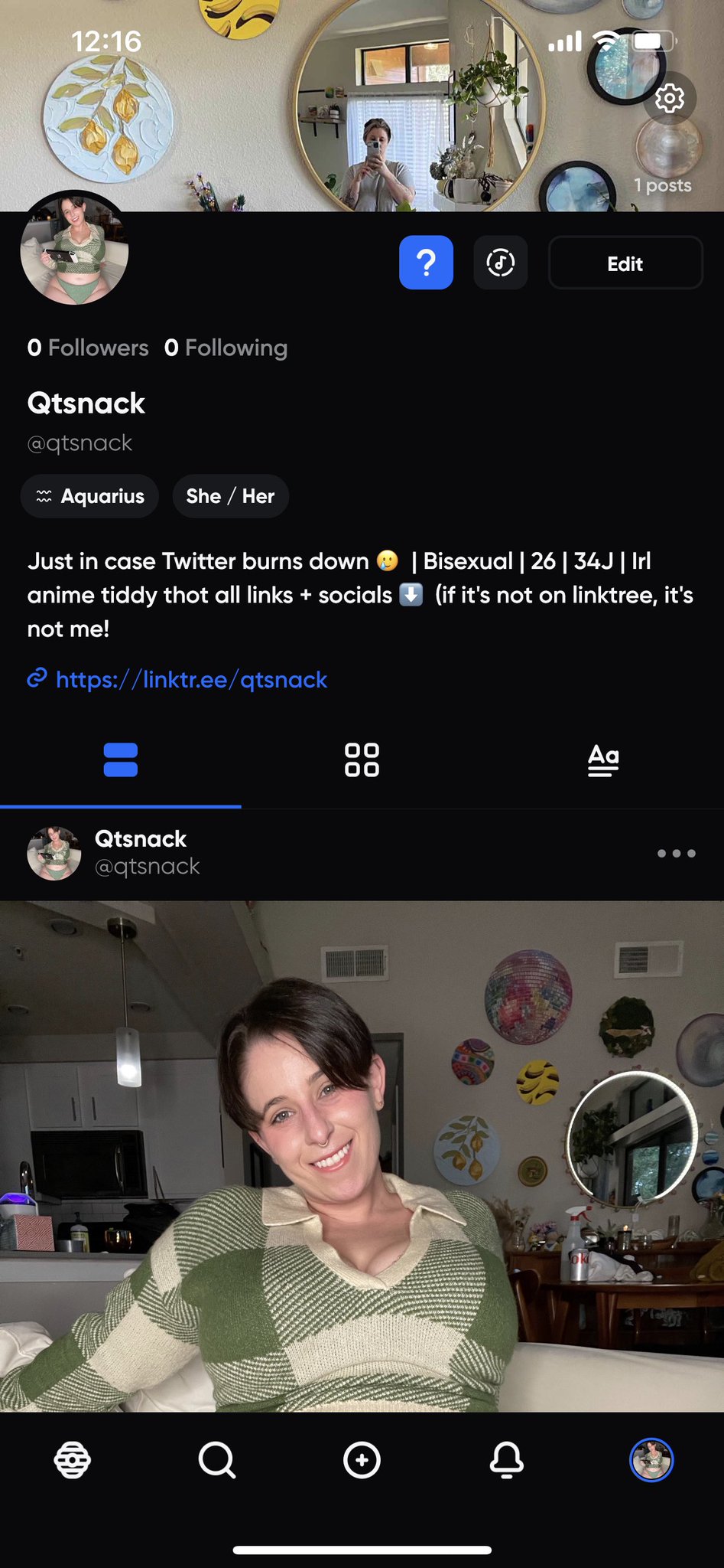 TW Pornstars - 1 pic. QTsnack @ OnlyFans. Twitter. Twitter is still my