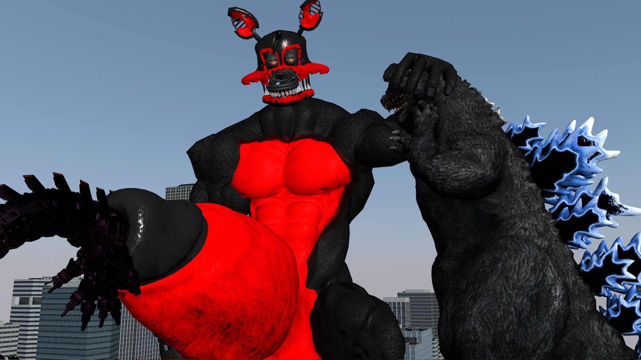 moguior demon fox on X: Godzilla has destroyed nothing so far, so Ill  probably let him go. t.conD0TUsNlEc  X