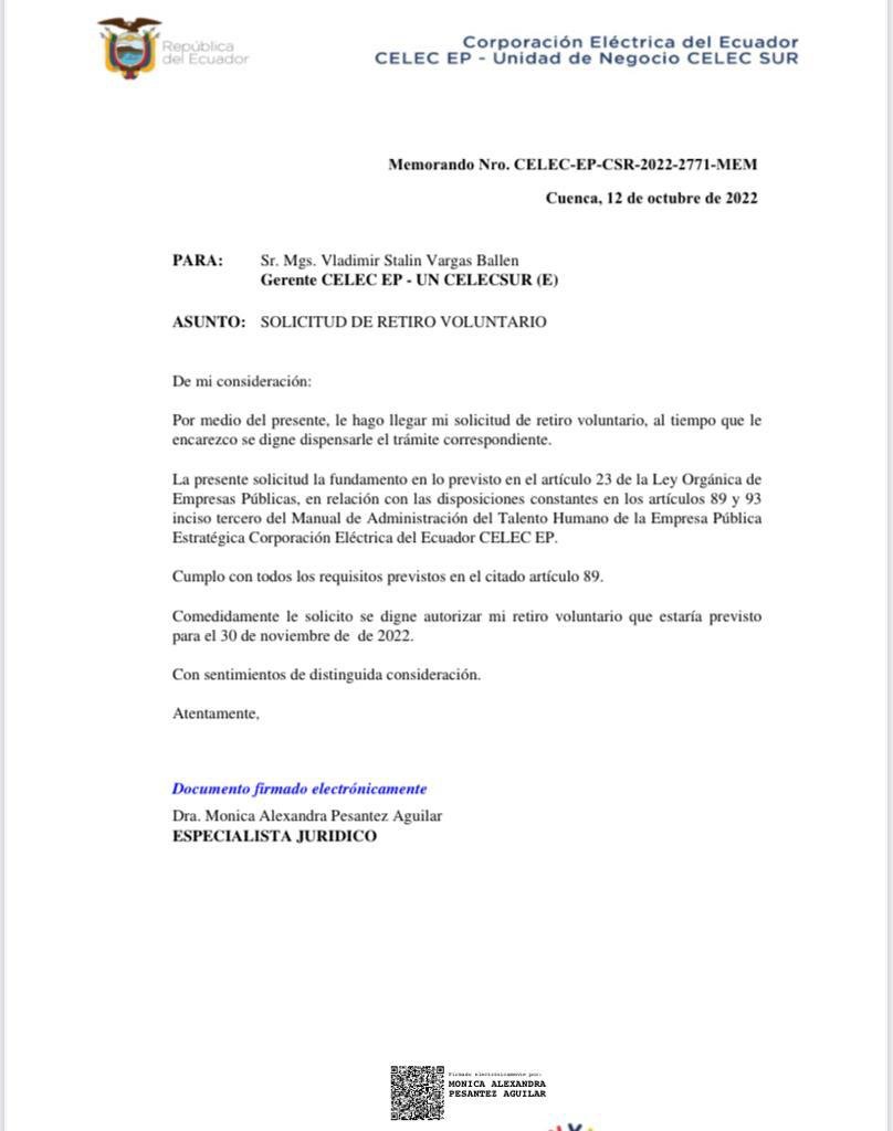 DenunciaCelec's tweet photo. @CelecSur @RecNaturalesEC @HidrovoIvan @hidropaute @CELECMatriz @Vicente9261 https://t.co/tqxAwjSWeF
