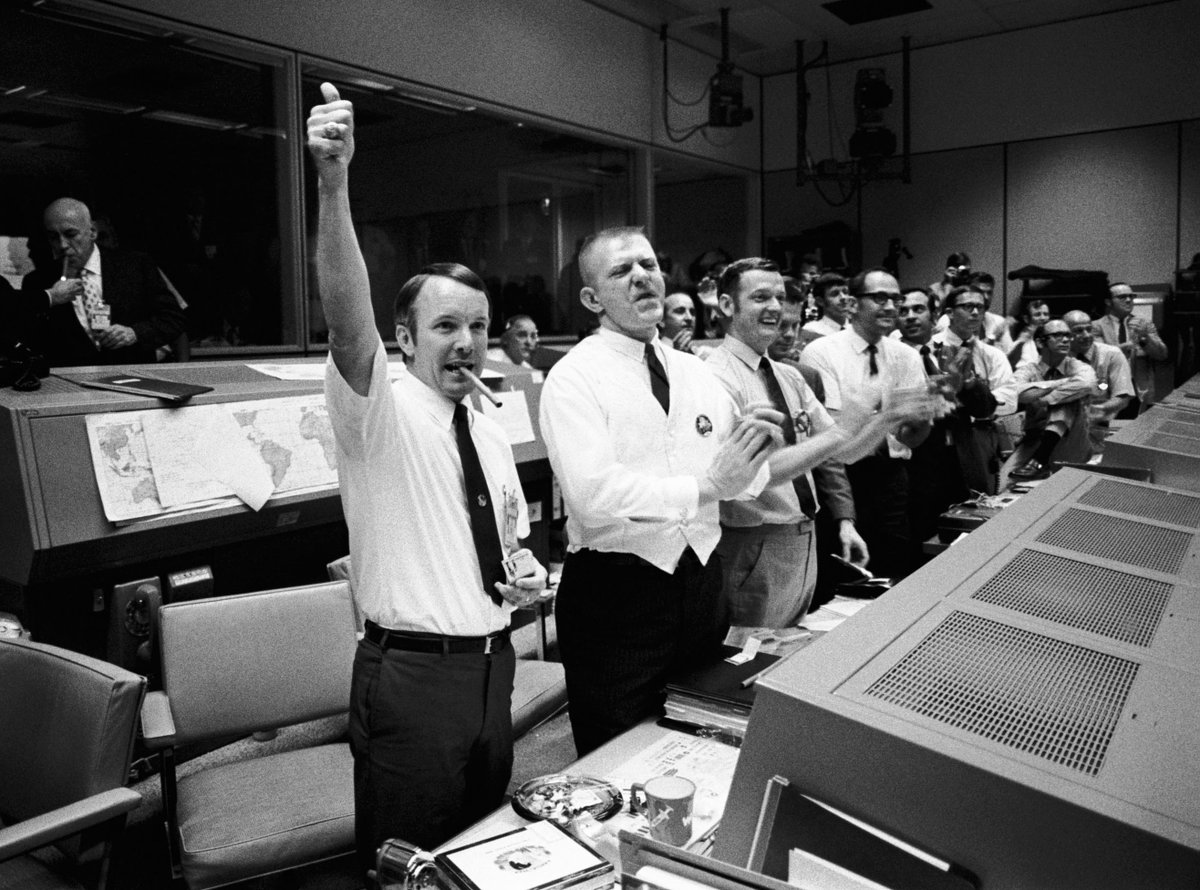 NASAhistory's tweet photo. You won't want to miss this Twitter Spaces event tomorrow! Legendary Apollo Flight Director Gerry Griffin and our own NASA Historian Jennifer Ross-Nazzal will be part of the conversation. https://t.co/p0EAUUrIOK