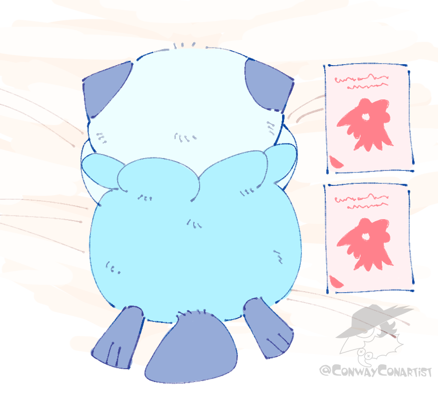 ConwayConartist's tweet photo. Tiny #oshawott #pokemon #fanart https://t.co/BxMaoS7CKE