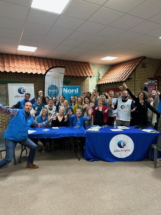 1er jour de la semaine #RéussirSansAttendre en Flandre Intérieure. 304 bénéficiaires du RSA ont pu rencontrer les partenaires de l'emploi du territoire et bénéficier d'un entretien individuel avec les Coach du Département et les Conseillers de Pôle emploi 🔝