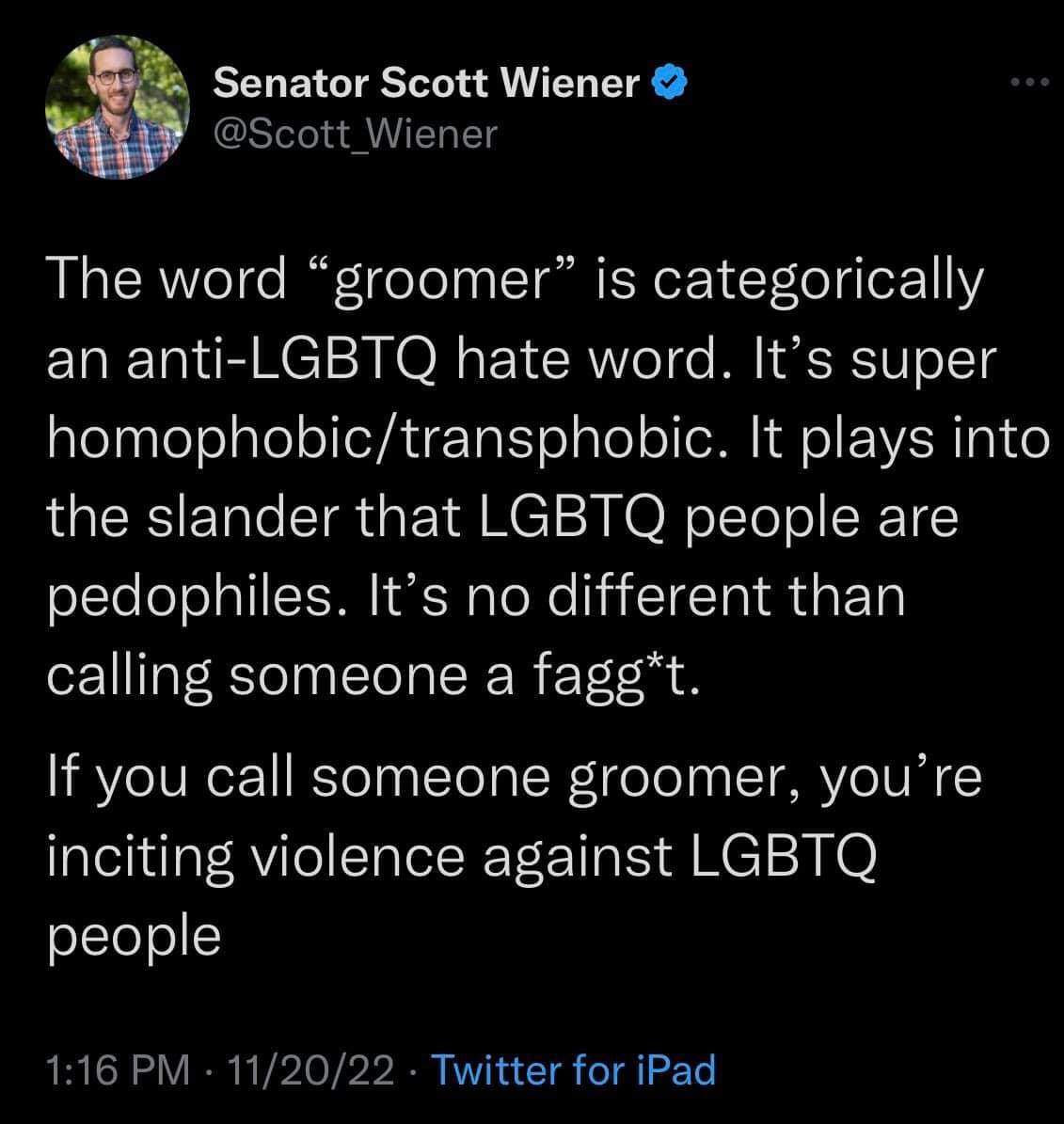 TinfoilhatNick's tweet image. Ok Groomer