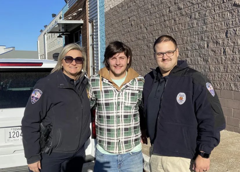 Three of our work-based learning students taking part in helping our community by handing out turkeys and sides hosted by YMCA and Dickson County Help Center.  Making DC Schools proud. <a href="/raylecomte/">Ray Lecomte</a> <a href="/rfaulkner9/">Robbie Faulkner</a> <a href="/DLWeeks83/">Danny L. Weeks, Ed.D.</a> <a href="/dicksonpolice/">Dickson Police Department</a>