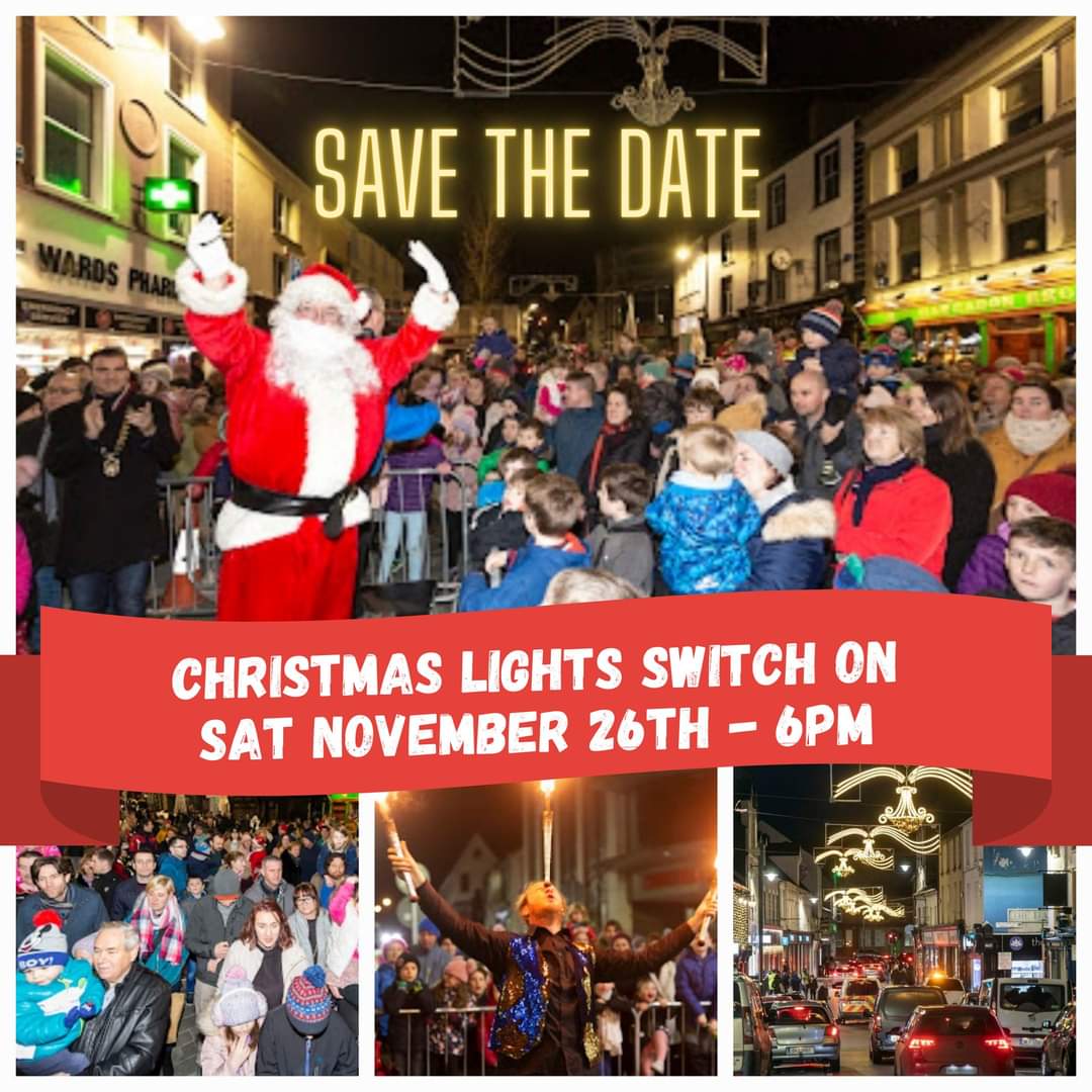 After a three year absence, the big Christmas Lights 'Switch On' event returns this Saturday at 6pm on O'Connell Street. The last event in 2019 proved to be a huge success, with huge crowds turning up. Check out @SligoBID for more details #lovesligo