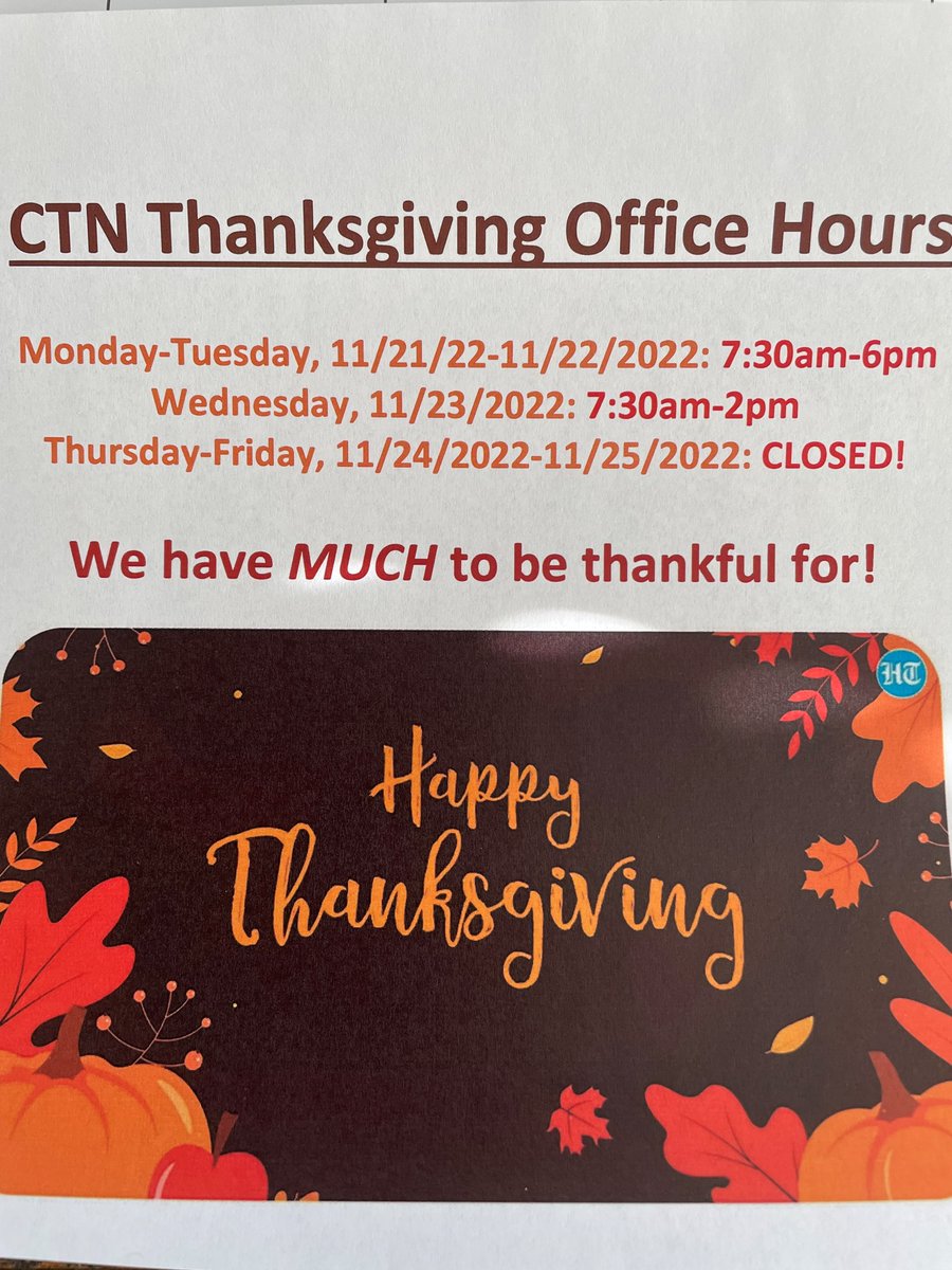 ColumbusTurf's tweet photo. We are thankful &amp; blessed for you &amp; your business this year!
Please have a safe &amp; blessed Thanksgiving holiday to you &amp; yours from your CTN family! https://t.co/mtoFApcNSp
