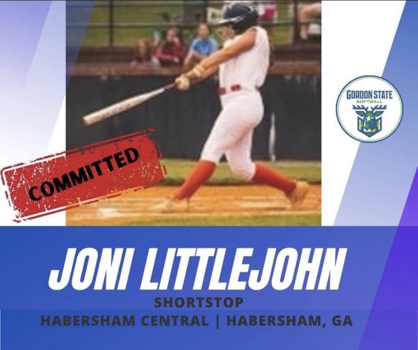 glory_georgia's tweet photo. Our Glory Girl #15 Joni Littlejohn has announced that she will continue her education &amp; softball career at Gordon State College! Joni, Jason &amp; I are extremely proud of you &amp; know that you will do great w/Coach Hattermann. We can’t wait to watch you play at the next level.Congrats https://t.co/xxXDIQP6DG