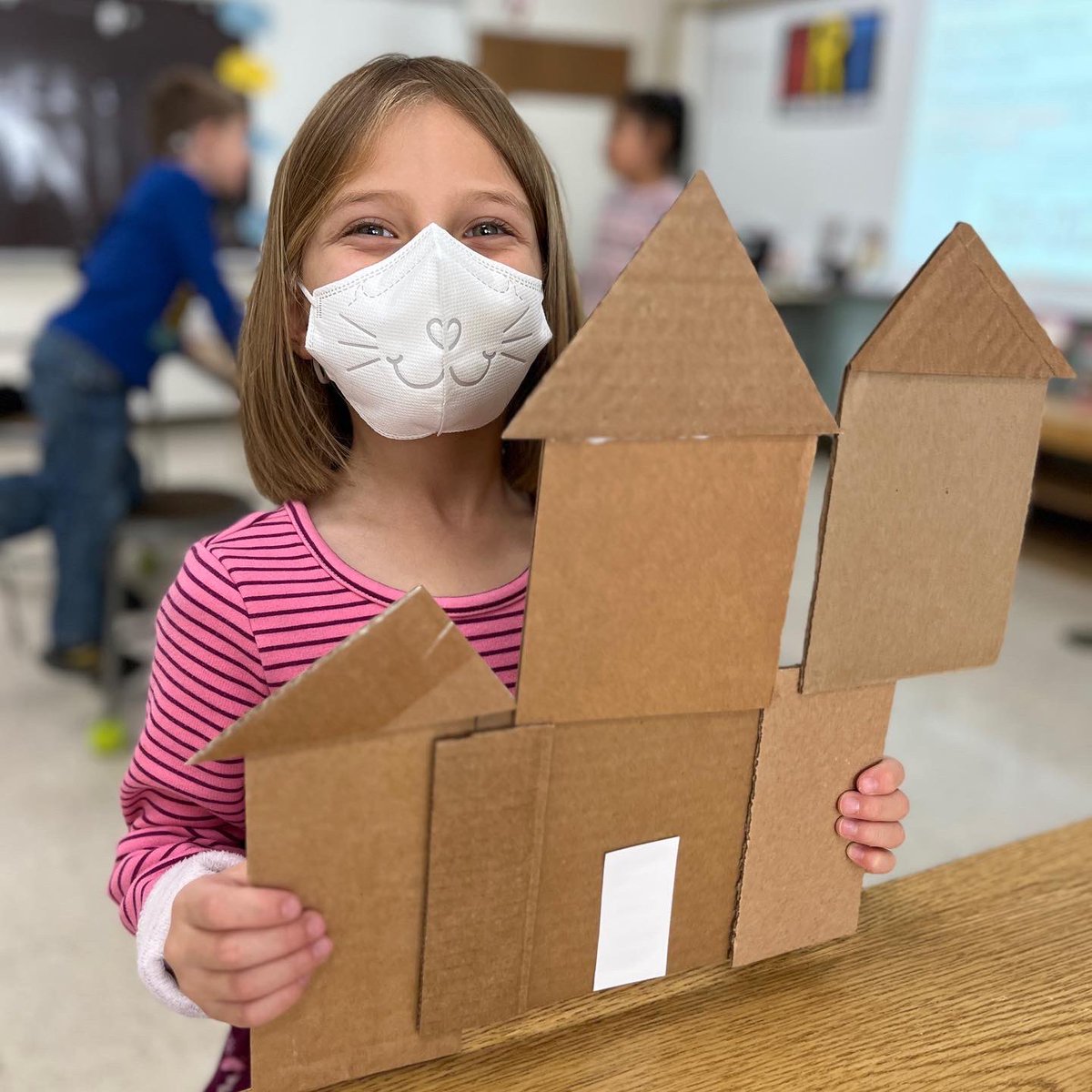 Dream Home assemblages have begun in first grade!