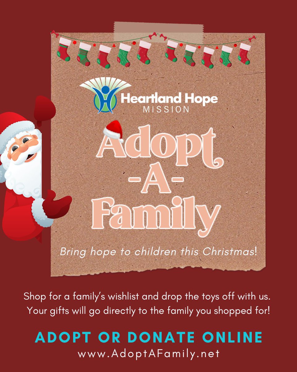 We have over 4,000 kids who need help this Christmas! Are you (or your neighborhood, workplace, friends) looking to give back in Omaha for the holidays? Consider adopting a local family in need and shopping for their wishlist! Learn more at: AdoptAFamily.net