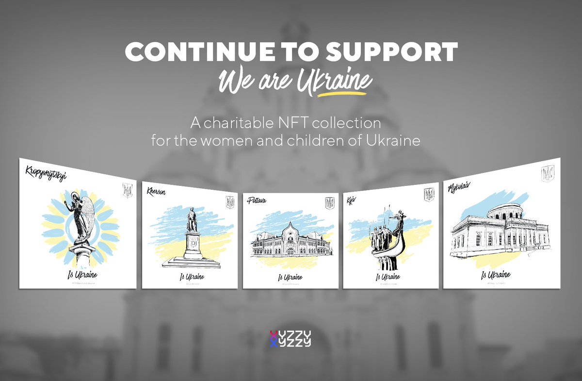 We appreciate all your selfless acts of generosity. Let’s continue to show our willingness to help the women and children of Ukraine.