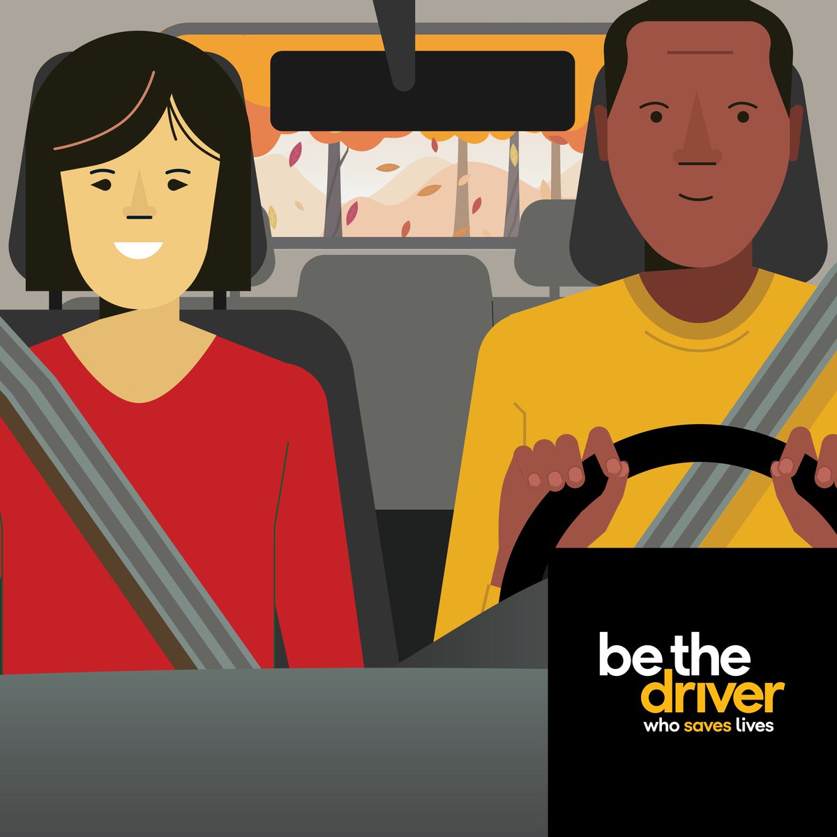 Just because you're in feast mode doesn't mean you can forget about #SeatBeltSafety. #BeTheDriver who knows to #BuckleUp this #Thanksgiving.
