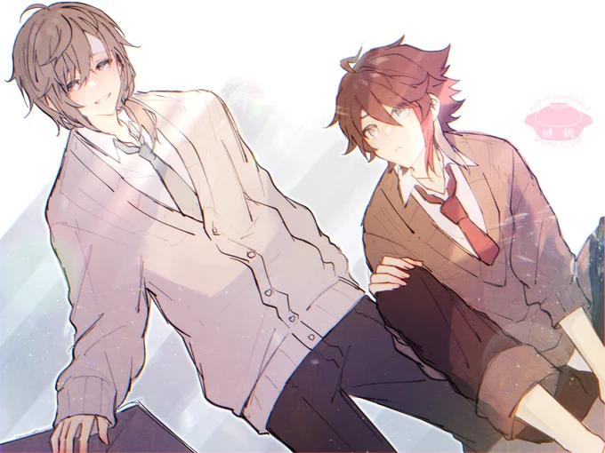 学パロ#かな絵 #さ絵ぐさ 