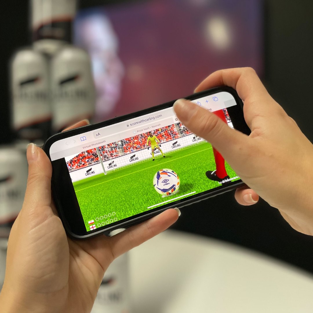 NoonahMarketing's tweet image. It’s kick-off time! Our in-house development team has been working hard to prepare the Score with Carling game. Try it out in hundreds of participating Carling pubs for your chances to win thousands of prizes!
#Football #ExperientialTech