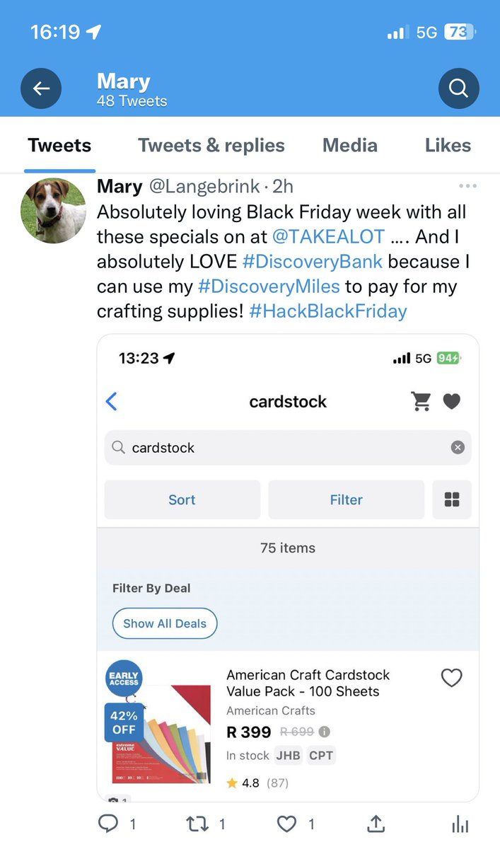 Langebrink's tweet photo. @Discovery_SA https://t.co/86pT23q1CC