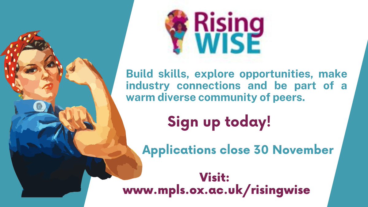 EnSpire Oxford (@enspireoxford) on Twitter photo OPEN! Are you a #womeninstem #researcher @UniofOxfordor @Cambridge_UniJoin #RisingWISE & gain #community #enterprise #skills #career perspectives & more! Apply 30 Nov: ow.ly/Lxhx50LunuJ
<a href="/if_oxford/">IF Oxford</a> <a href="/Ox_AHP/">Oxford Academic Health Partners</a> <a href="/MiraKassouf/">Mira Kassouf</a> <a href="/ndorms/">NDORMS</a> @OxfordAHSN <a href="/OxfordBRC/">NIHR Oxford Biomedical Research Centre</a> <a href="/ResStaffOxford/">OxRSS</a> OPEN! Are you a #womeninstem #researcher @UniofOxfordor @Cambridge_UniJoin #RisingWISE & gain #community #enterprise #skills #career perspectives & more! Apply 30 Nov: ow.ly/Lxhx50LunuJ
<a href="/if_oxford/">IF Oxford</a> <a href="/Ox_AHP/">Oxford Academic Health Partners</a> <a href="/MiraKassouf/">Mira Kassouf</a> <a href="/ndorms/">NDORMS</a> @OxfordAHSN <a href="/OxfordBRC/">NIHR Oxford Biomedical Research Centre</a> <a href="/ResStaffOxford/">OxRSS</a>