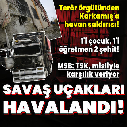 Karkamış'a roketli saldırı! 2 kişi hayatını kaybetti

Gaziantep'in Karkamış ilçesine terör örgütü YPG/PKK mensuplarınca Suriye'nin kuzeyinden 5 roket atıldı. İçişleri Bakanı Soylu, "Saldırıda biri çocuk, biri öğretmen 2 kişi hayatını kaybetti" açıklamasında bulundu.