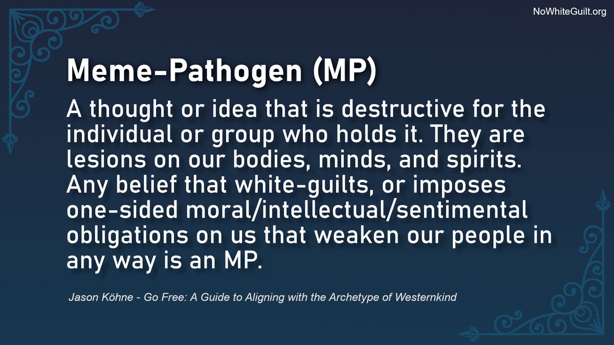 ForNullUSA's tweet photo. It has already happened with the terms antiwhite and antiwhitism. Looking forward to someone popularizing the rest of the lexicon, such as "meme pathogen". Everyone can thank @NoWhiteGuiltNWG and his community for the progress we have seen so far. https://t.co/Mkwo1YjLD0