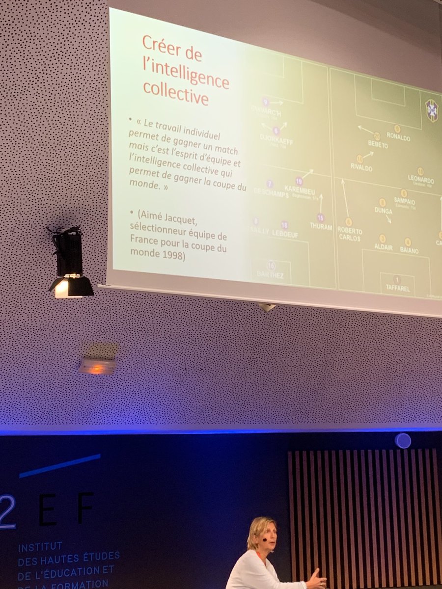 F_Saunier's tweet photo. Ouverture formation ⁦⁦⁦@Ih2ef⁩ volet 3 plan d’accompagnement managérial ouverture ⁦Charles Torossian et conférence I. Barth management collaboratif, leadership pédagogique, dimensions managériales et vision d’un collectif https://t.co/PKyWNaygxS