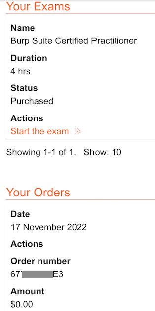 h3raklez's tweet photo. Aaaaand, I got it :) By completing the #BurpChallenge  I got the free exam credit in less than one day (it could take up to five business days) :) Thank you @WebSecAcademy and @PortSwigger! https://t.co/buyWD6wInP