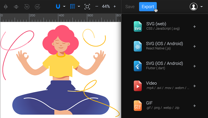 SVGatorApp's tweet image. That moment when you finally get to hit ✨Export✨

#DesignTwitter #SVGatorApp