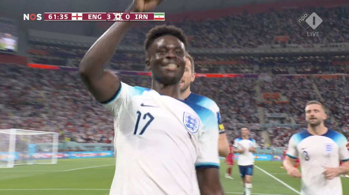 afcstuff's tweet photo. Bukayo Saka. That’s it. That’s the tweet. https://t.co/E7tpmQEYhf