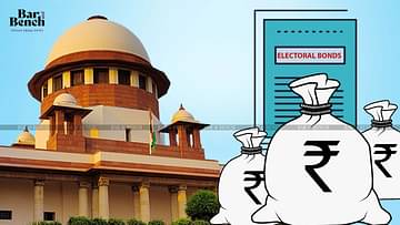 barandbench's tweet photo. #BREAKING CJI DY Chandrachud led bench of #SupremeCourt to hear plea challenging the electoral bond scheme that allows for anonymous funding of political parties TOMORROW #electoralbonds https://t.co/k5eB2qJbvY