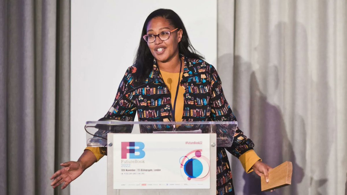 thebookseller's tweet photo. .@storymixstudio, @edbookfest and @asianwomenwrite were among the winners at the #FutureBook22 Awards!
Read more about the winners and the conference here: https://t.co/mKewLKLl9p https://t.co/sel5Znk6Wh