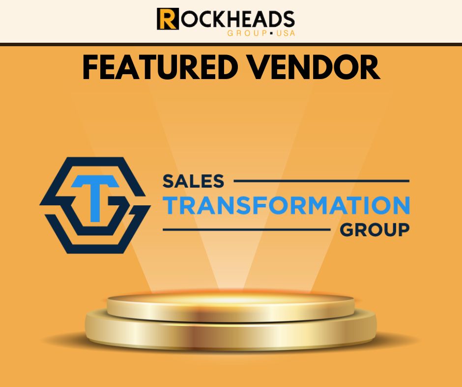 RockheadGroup's tweet photo. Today we would like to highlight one of our venders, Sales Transformation Group! STG is on a mission to help business owners focus on growth allowing them to create safety for others. Schedule a free 15-minute consultation TODAY: https://t.co/GHECCvGoir https://t.co/4KDYbiH7h6