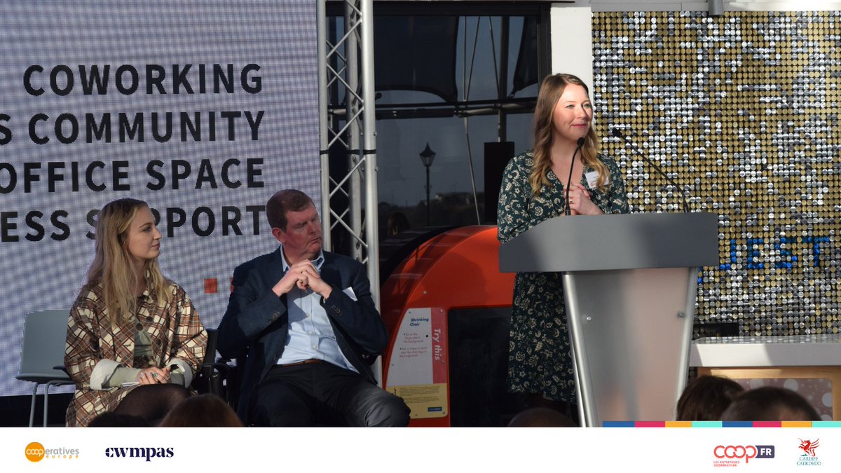 "Having a space, a place is important to feel at home and build relationships that lead to collaborations."

Welsh ICE helps young cooperators with amazing projects: hackathons, workshops or just a listening ear to support them with their various initiatives.

#CoopFuture