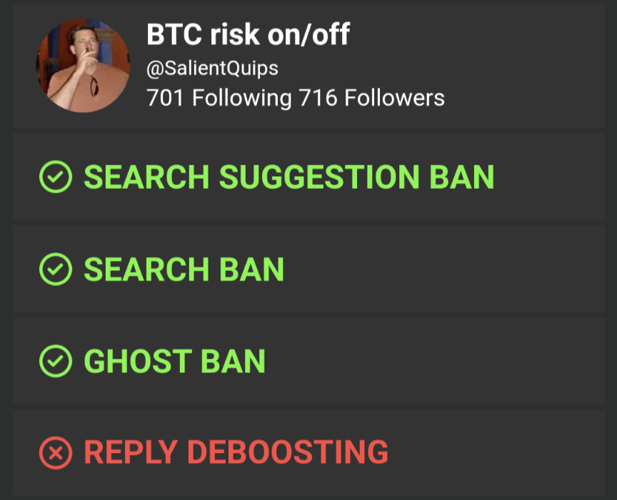 BTC risk on/off (@SalientQuips) / Posts / X